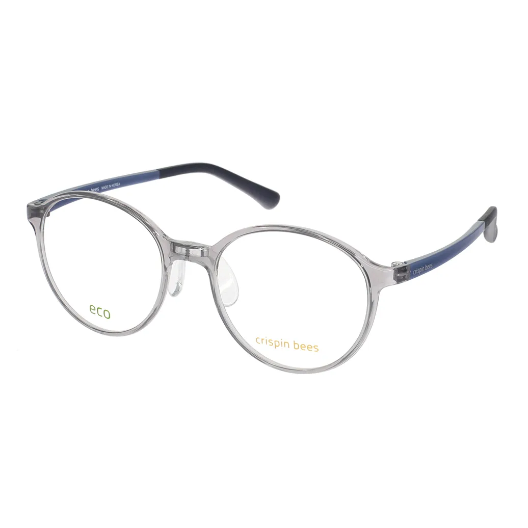 Crispin Bees K790 in Gray Transparency / Pastel Light Blue