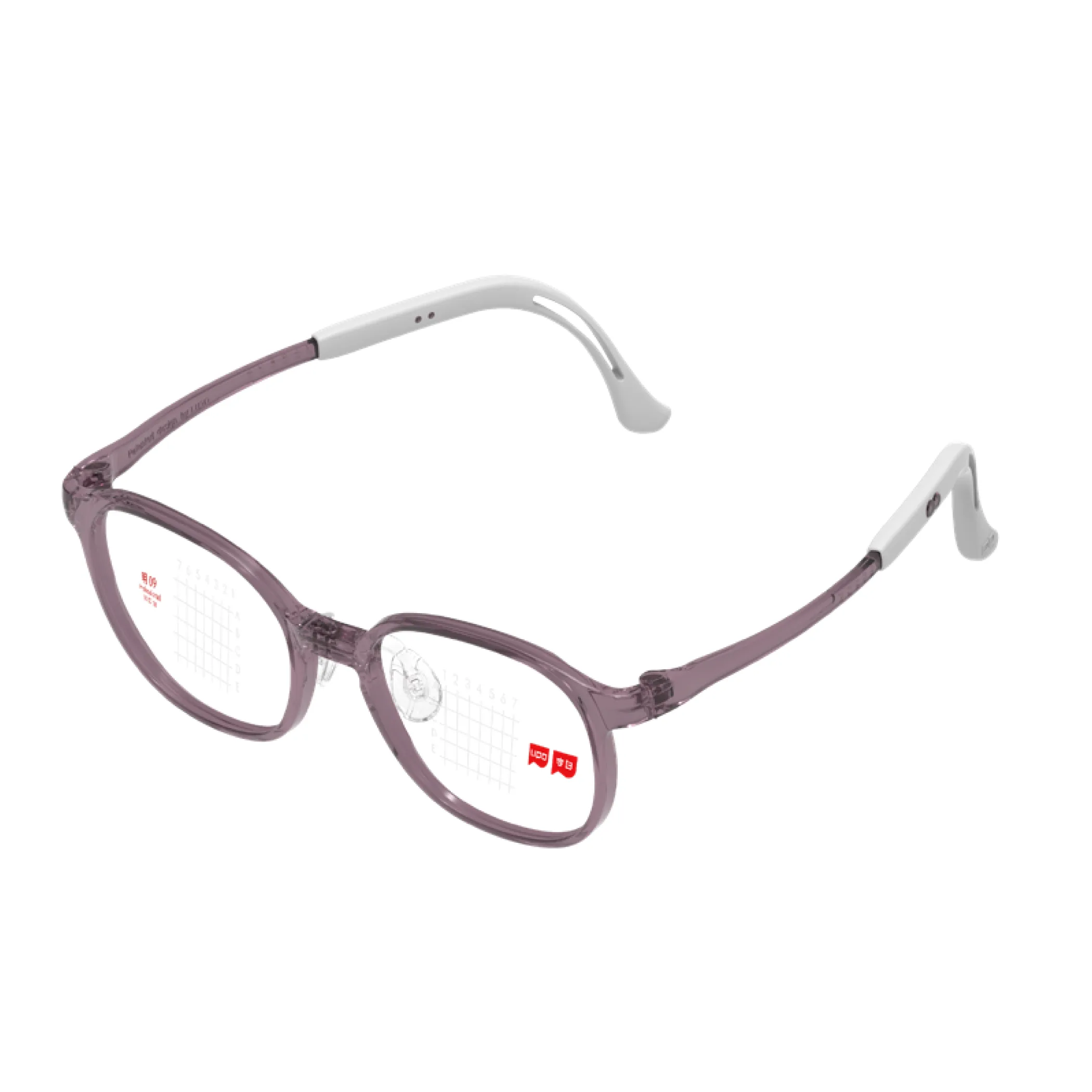 LIPO LIPO MING 09 | 50 - 18 - 137 1QZZ Transparent Purple Gray