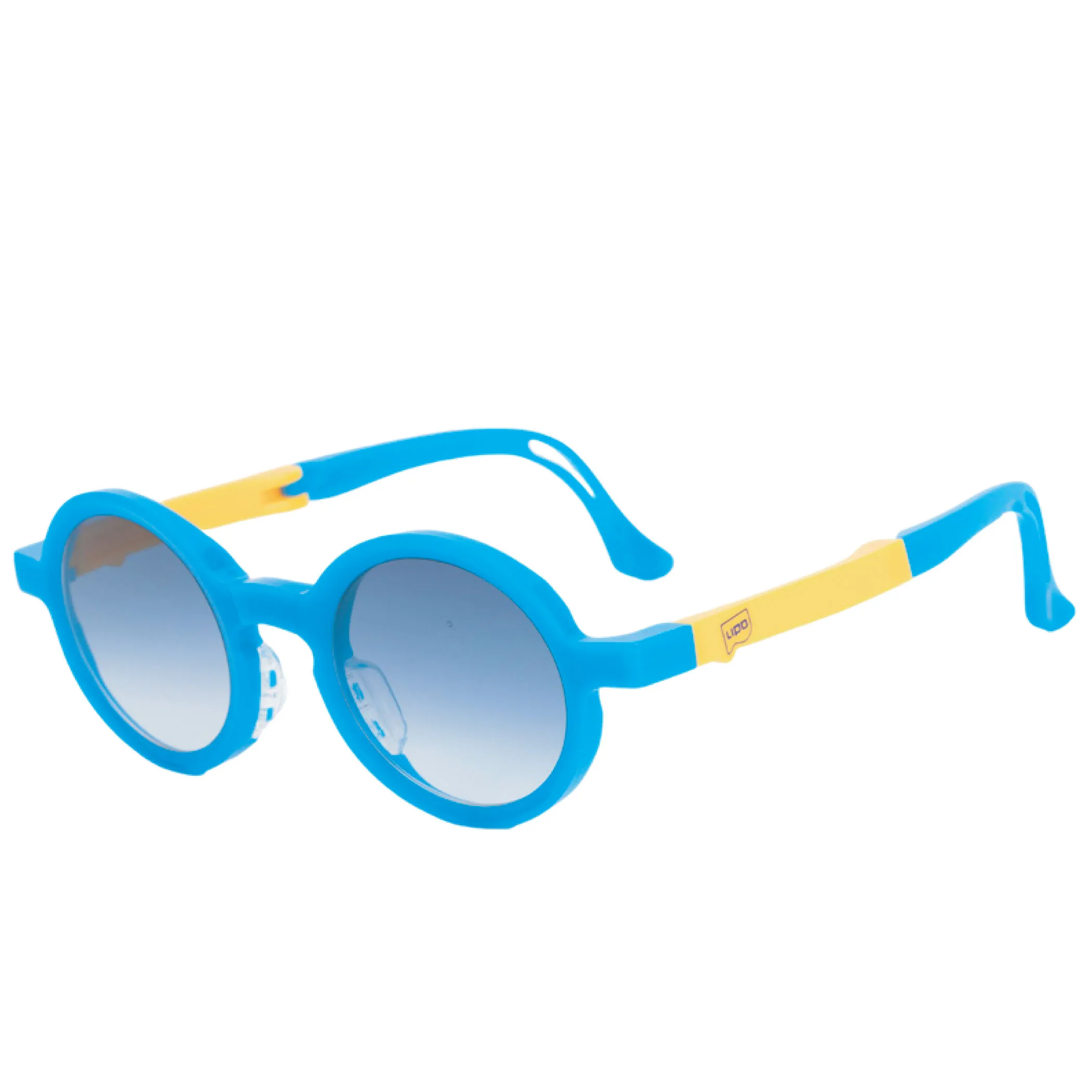 LIPO Mini Circle Sunglasses Medium in 3LLY