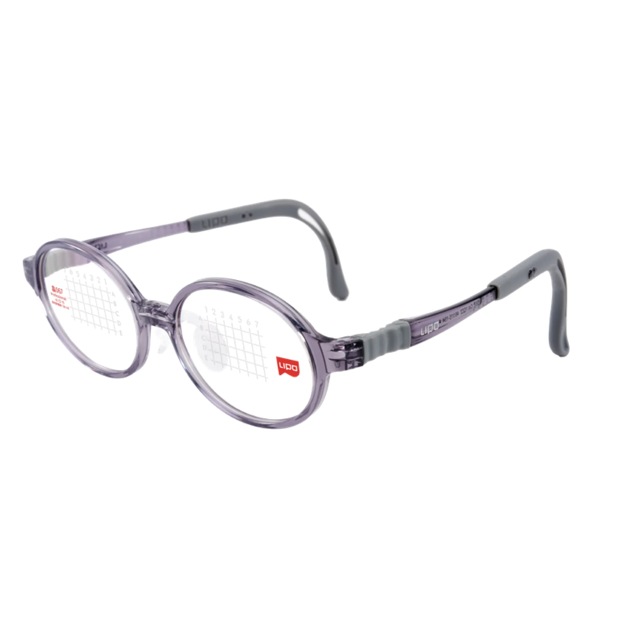 LIPO XIAO VE 067 in Clear Plum - Dark Grey (hinge)