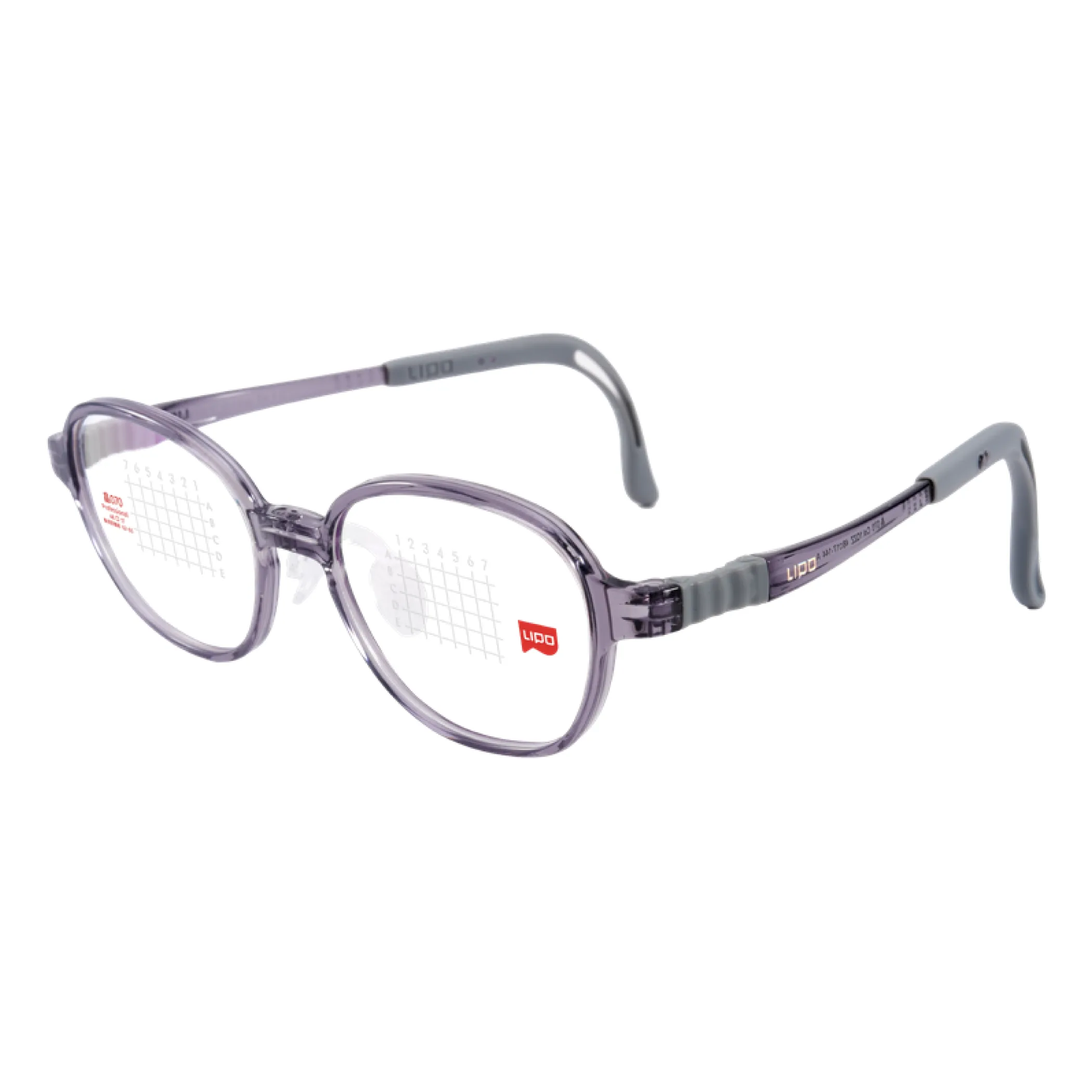 LIPO XIAO VE 070 in Clear Plum - Dark Grey (hinge)