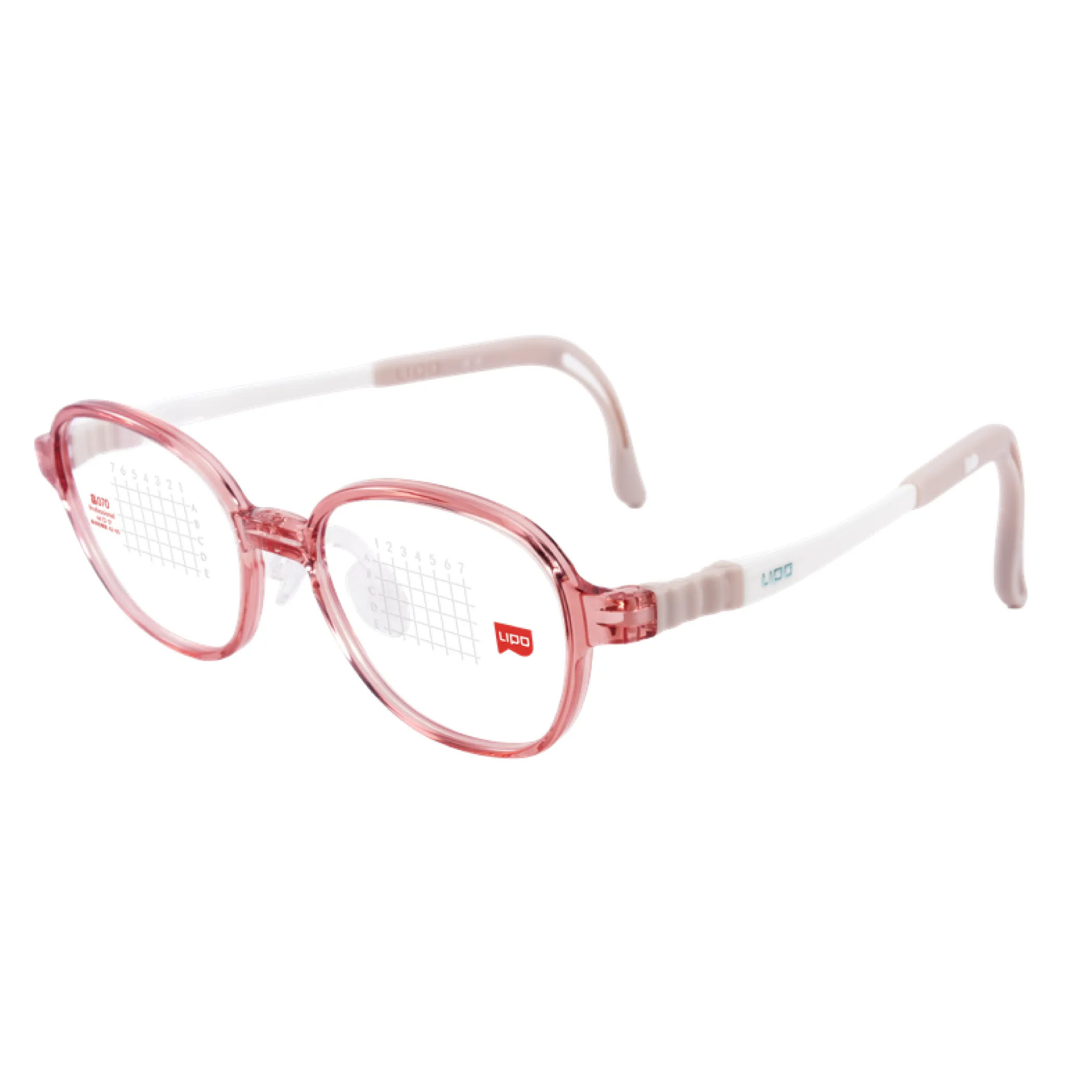 LIPO XIAO VE 070 in Clear Salmon - Rose (hinge)