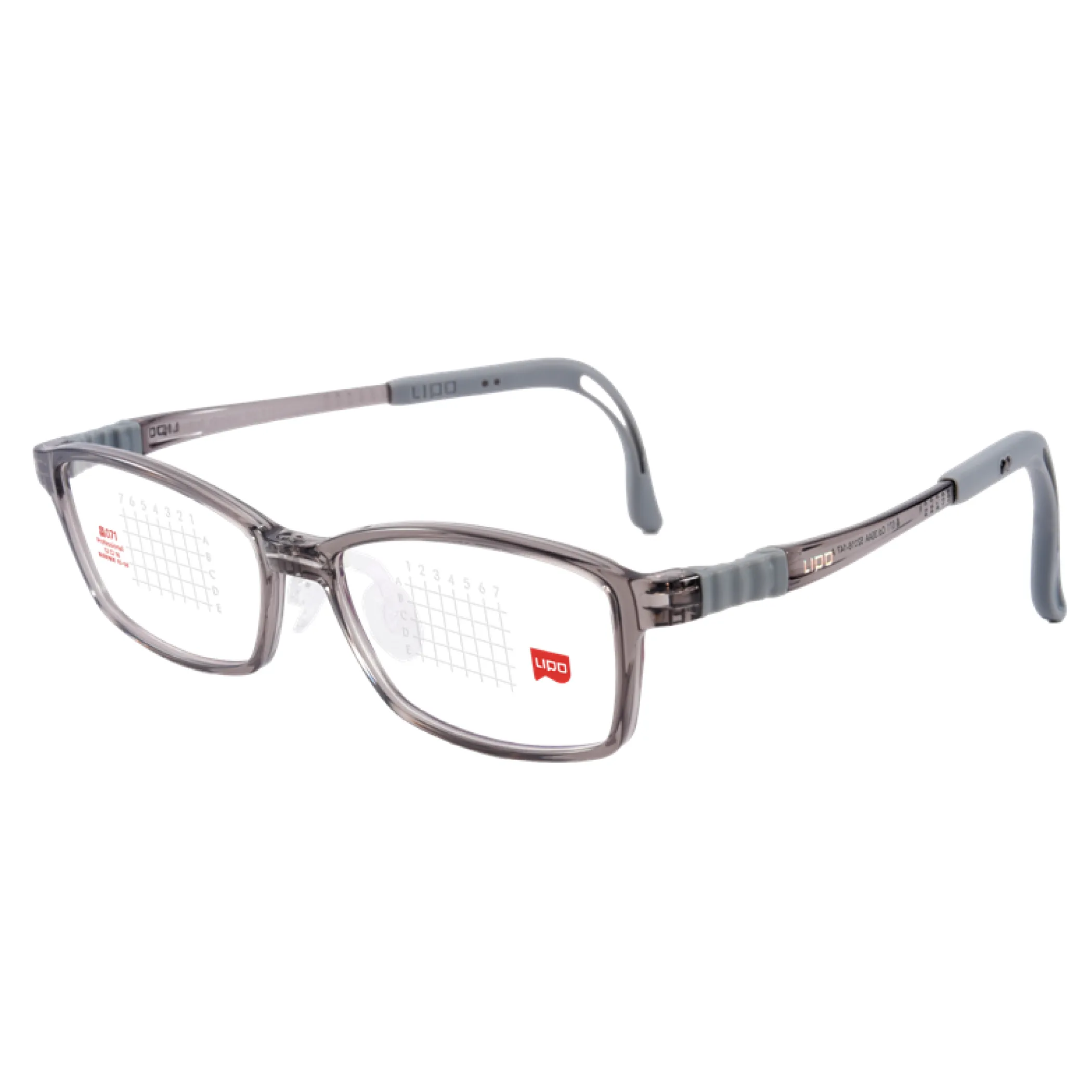 LIPO XIAO VE 071 in Clear Mink - Dark Grey (hinge)