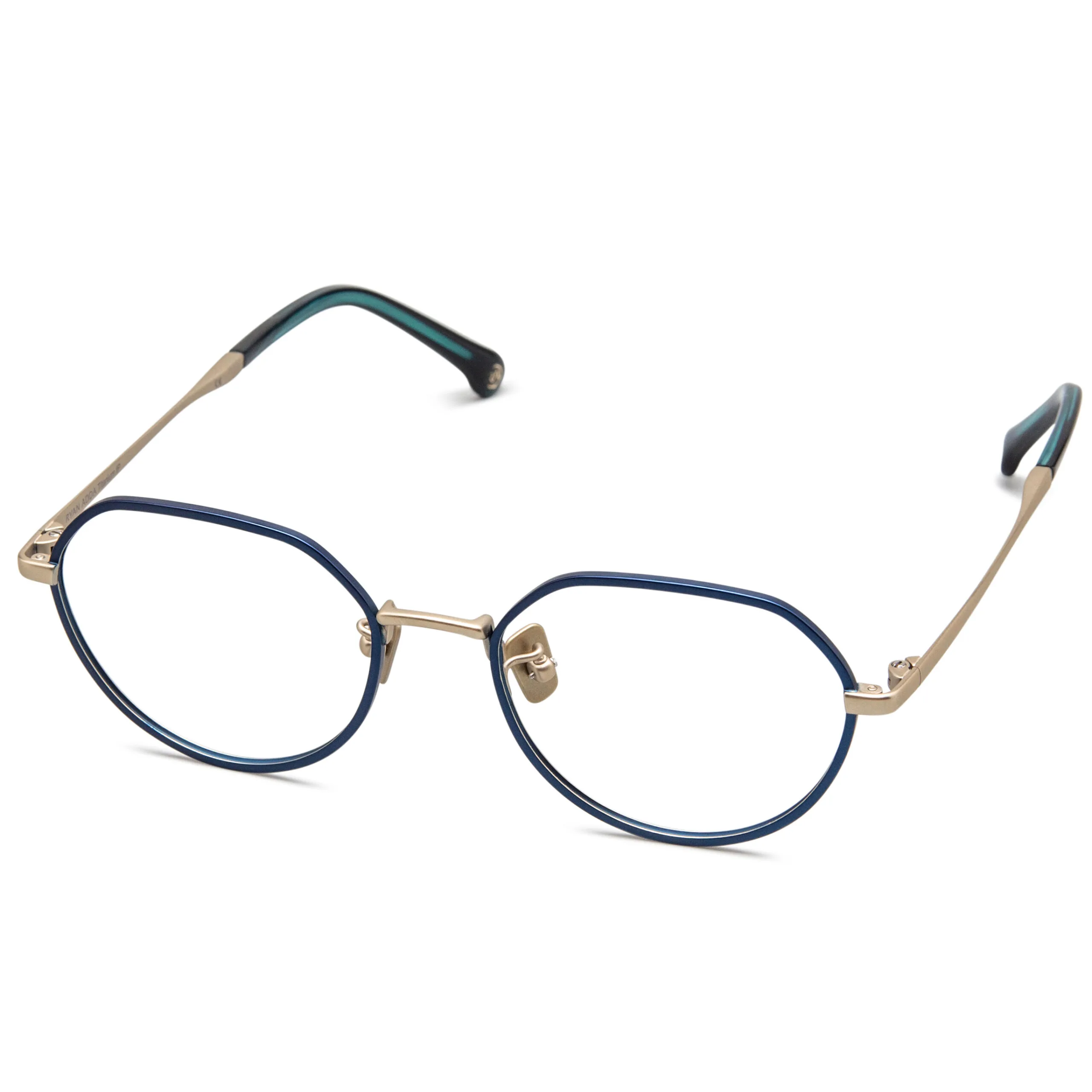 RYAN ADDA Zen Sage in Sapphire Blue / Champagne Gold