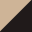 C06 CREAM BROWN HALF TRANSPARENCY / CARBON BLACK